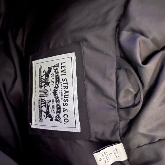 Levi's Men's Arctic Cloth Extra Long Parka. NWT puffer coat. - Picture 2 of 7